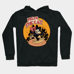 Cowboy Felix The Cat Hoodie